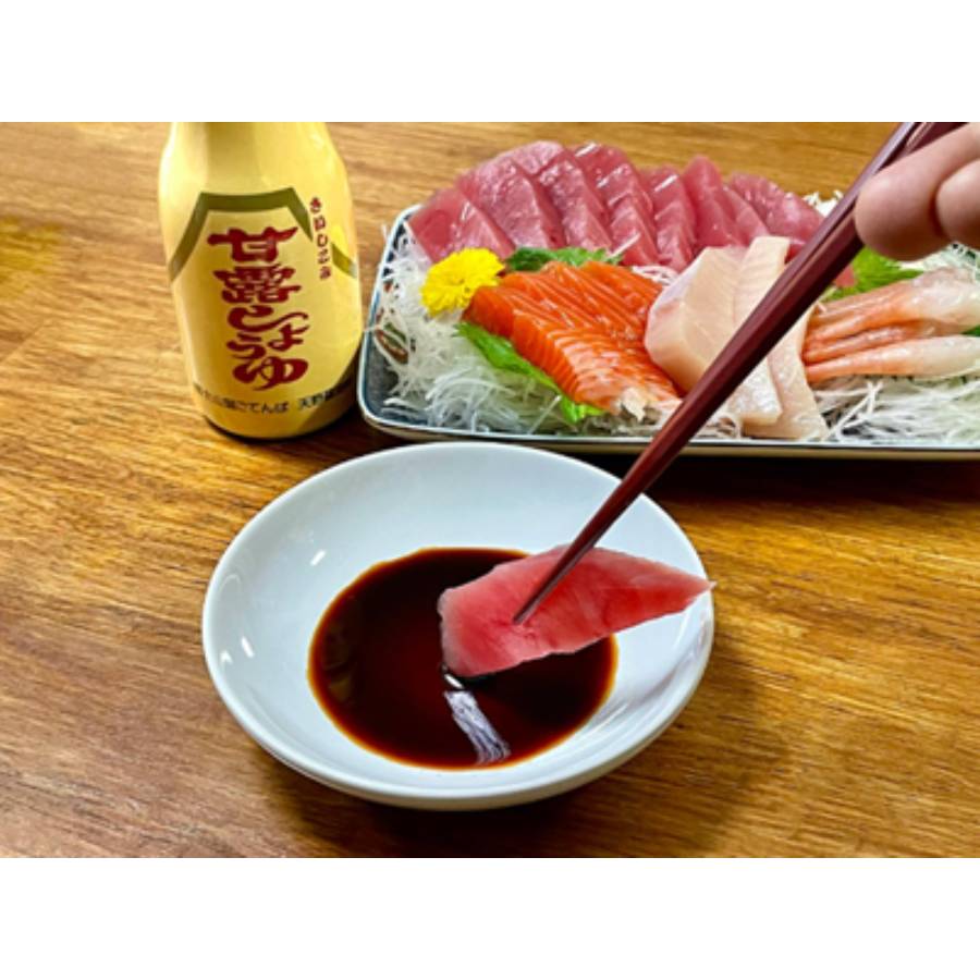 ＜天野醤油＞鮮度ボトル2種詰合せ　200ml×5