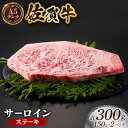 【ふるさと納税】【全国有数のブランド牛】佐賀牛サーロインステーキ計300g（150g×2パック）【がばいフーズ】[HCS012]