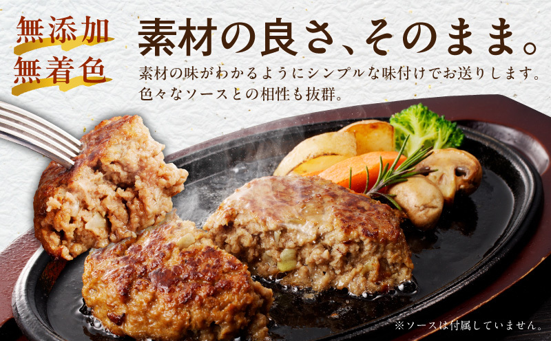 【定期便】無添加 牛肉100％ ハンバーグ 150g×15個 全2回【2026年3月＆2026年6月発送】 099Z454_イメージ3