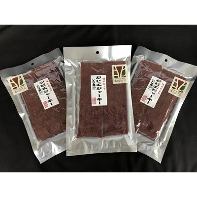 ふるさと納税 白糠町 鹿100%ジャーキー【50g×3袋】 |  | 01