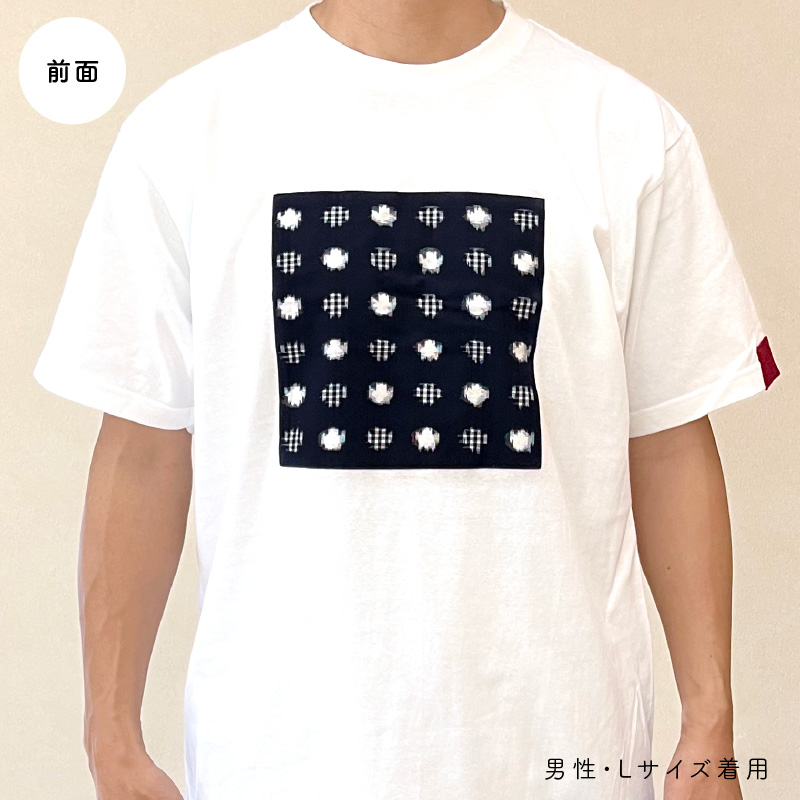 風のおくりものＴシャツ・白（男女兼用サイズ）XL XL