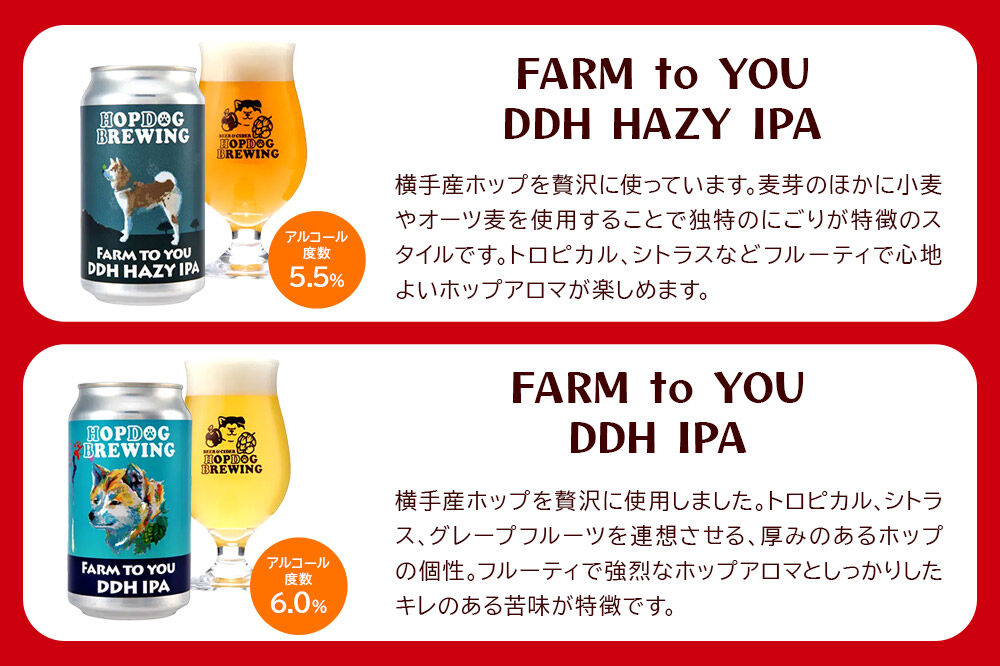 《定期便12ヶ月》【できたて直送！】HOPDOG BREWING 秋田の素材を活かしたクラフトビール・ハードサイダー  毎月24本セット クラフトビール 飲み比べ ホップドッグブルーイング [HOPD