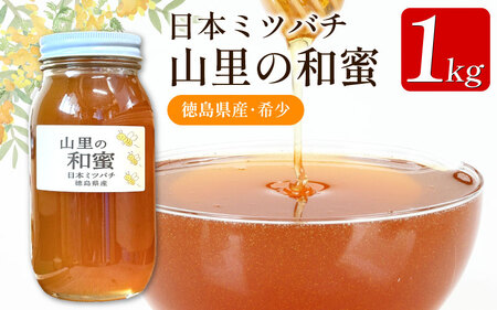 日本みつばち 蜂蜜1kg はちみつ 山里の和蜜【蜂蜜】