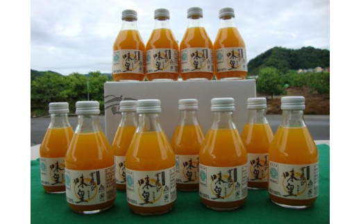 
                  有田みかんの味皇１８０ｍｌ×１２本【北海道、沖縄、離島への配送不可】
                