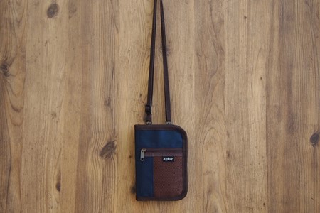 oxtos CORDURA パスポートケース ネイビー ケース