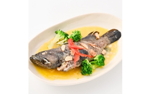 陸上養殖 琉球ミーバイのバター焼き煮 1匹【1726858】