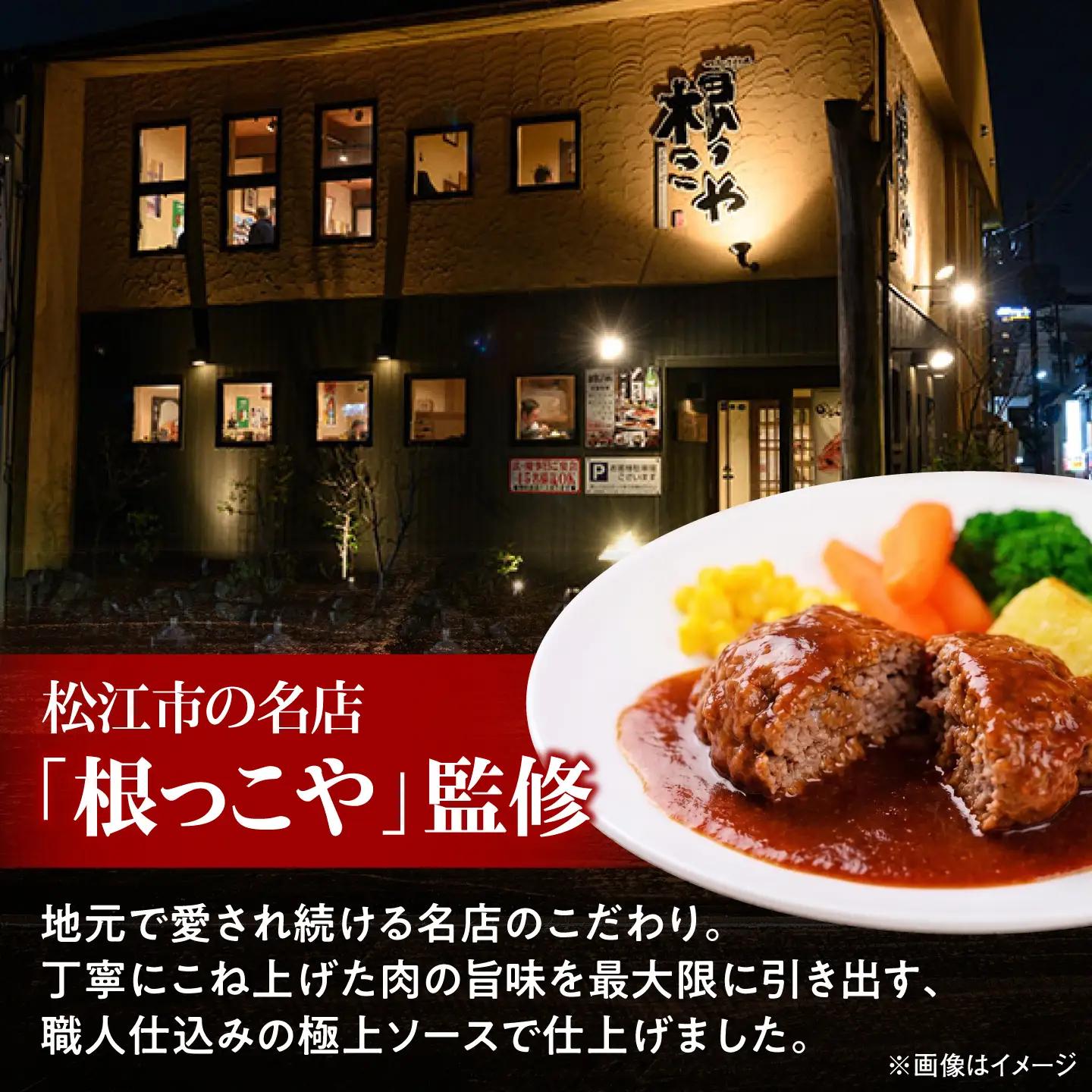 黒毛和牛100％デミグラスソースハンバーグ 計12個 島根県松江市/株式会社MJビーフ[ALIO006]