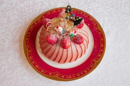【卵・乳製品・小麦不使用！】LE PAYSAN　こだわりのクリスマスケーキ（イチゴのモンブラン）