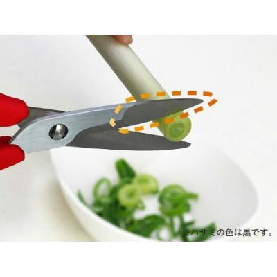 ふるさと納税 関市 キッチンばさみ 薄+厚 ハイブリッド刃 黒 キッチンバサミ 軽量 アウトドア キッチン用品 関市 |  | 03