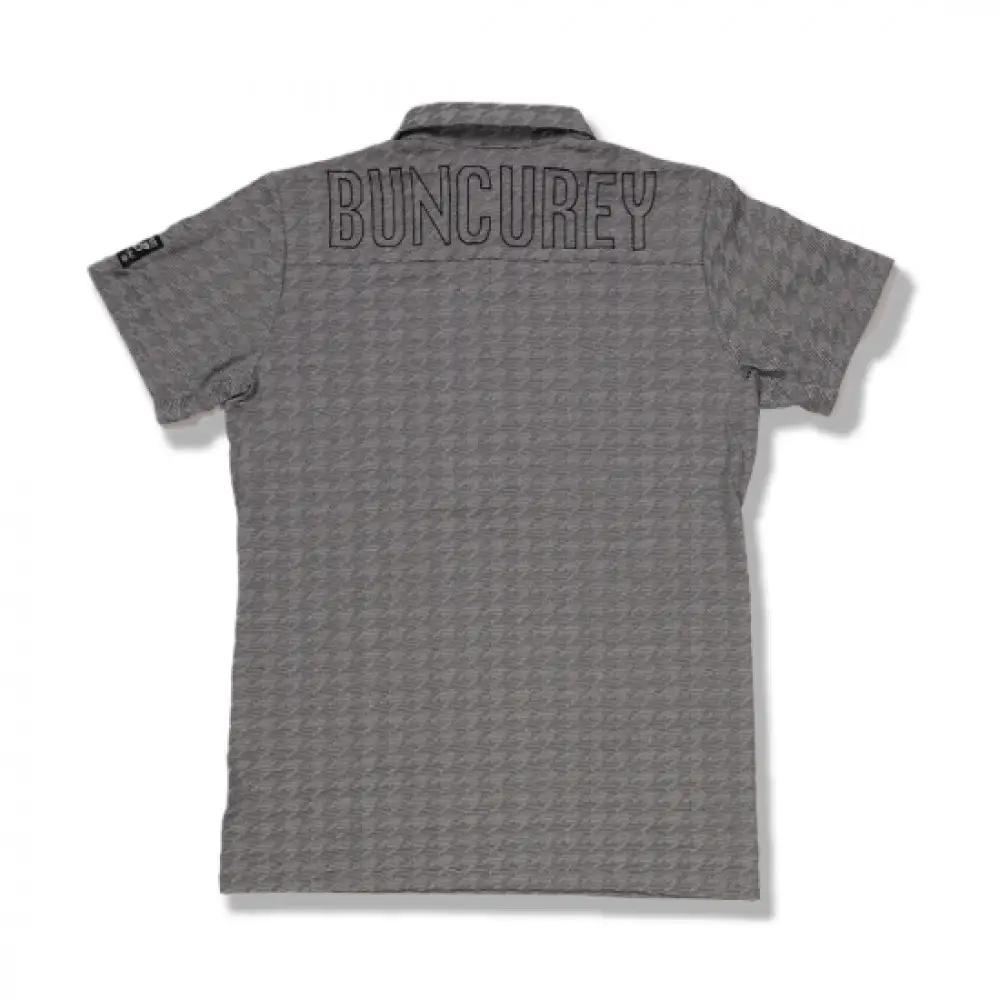 BUNCUREY　ゴルフウェア　半袖ポロシャツ（BM23SS-01-043）グレー／サイズ4