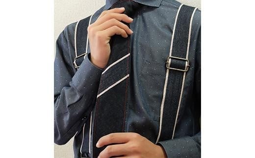 フォーマルもカジュアルもOK デニム ネクタイ メンズ 男性 プレゼント ギフト