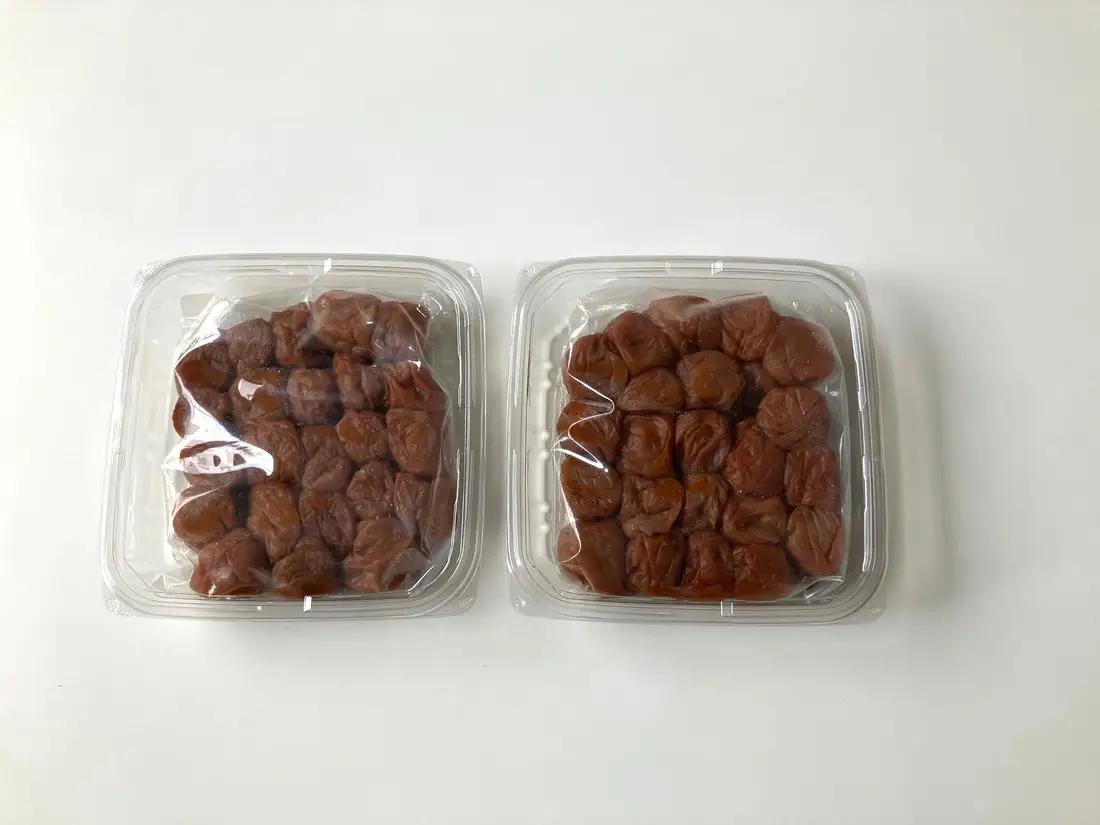 紀州南高梅 はちみつ仕立て350g+甘仕立て350g ［SB11］