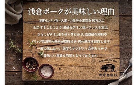 250 豚肉 小分け 焼肉 2種セット 1.2kg バラ 肩ロース 真空パック 個包装 冷凍 浅倉ポーク 茨城県産【浅倉畜産】