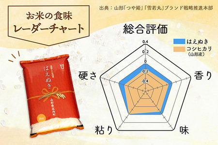 ＜6月中旬発送＞庄内米6か月定期便！はえぬき5kg（入金期限：2024.5.25）