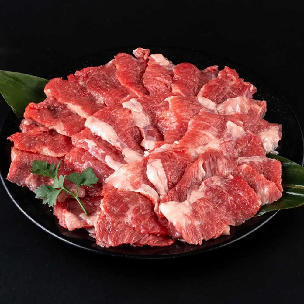 令和8年熊本地震復興支援 熊本 赤牛 カルビ 焼肉用 約800g 焼肉 [AYCB032]