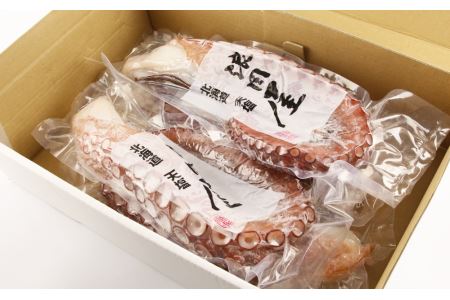 自身作！天塩産たこ足４本セット＜浪岡屋＞