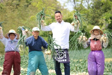 淡路島産新玉ねぎ　うずしお甘玉ねぎ　10kg　◆配送2月下旬～6月下旬