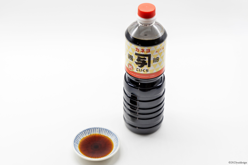 お刺身に！能登の甘口 カネヨ醤油（1Ｌ×6本入り） [カネヨ醤油 石川県 志賀町 AG4128] 醤油 しょうゆ 6本 甘口 刺し身醤油