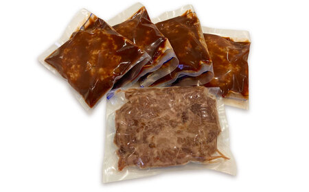 近江牛しぐれ煮 200g  国産牛ハンバーグ4個 / ご飯のお供 惣菜 詰め合わせ 時短 / 栗東市 / 株式会社近江フーズ[BIBU001]