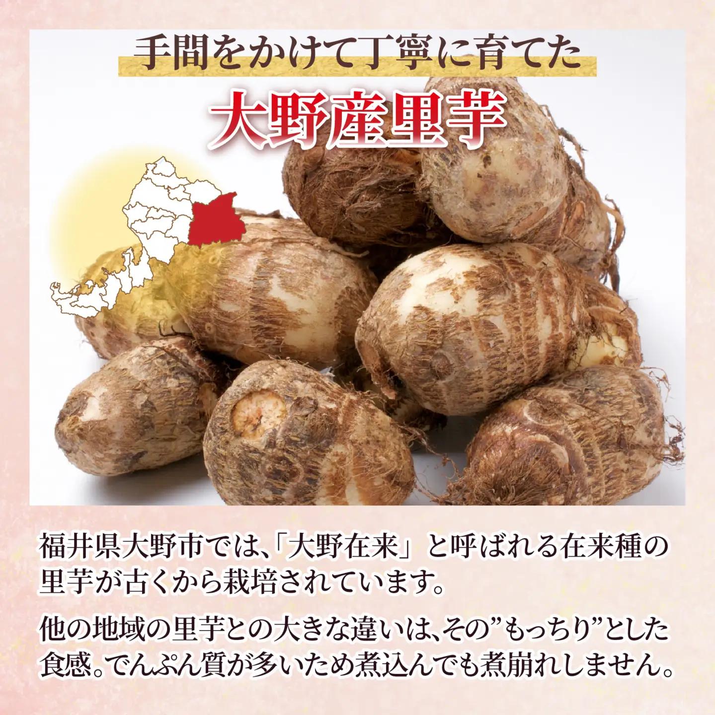 【先行予約】特別栽培 越前大野産 里芋 4.5kg【2027年1月～2月下旬まで発送】農家直送 さといも [A-008002]