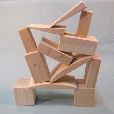 ふるさと納税 恵那市 桧(ヒノキ)の積み木セット |  | 03