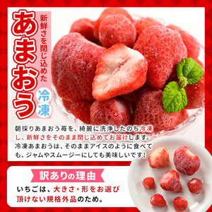 ＜訳アリ＞博多和牛しゃぶしゃぶすき焼き用(500g)&冷凍あまおう(800g)セット 牛肉 国産 スキヤキ いちご 苺 イチゴ 【MEAT PLUS】as08-021