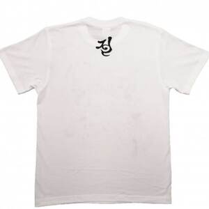 手描きTシャツ 仏画 弁財天 白 (半袖 Sサイズ)【1615612】