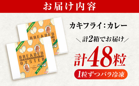 【スピード発送】お惣菜 カキフライ カレー 48粒 [BACG011] 惣菜