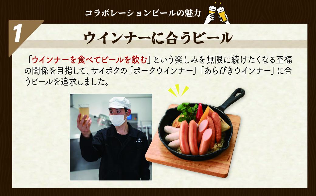 SAIBOKU×COEDO コラボレーションビールセット (プレミアムリッチ)【熨斗希望】