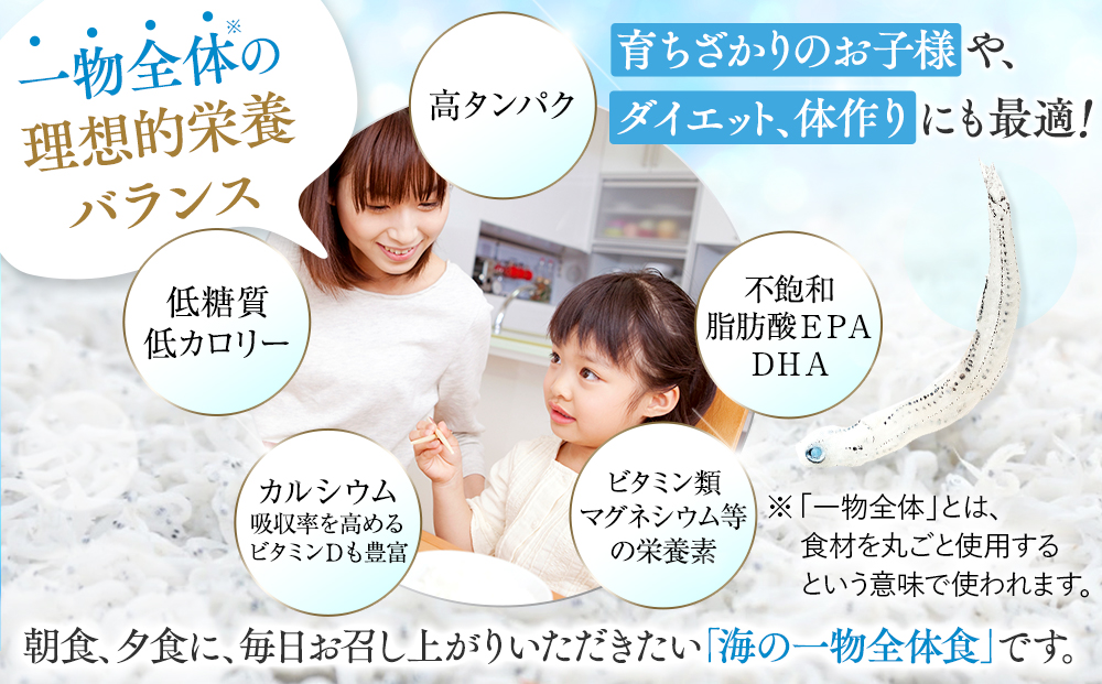鮮度抜群！ 海の玄米 子ども用釜揚げシラス 2kg