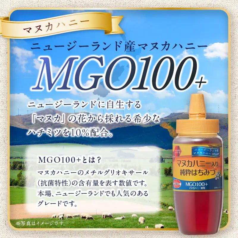 マヌカハニー入り純粋はちみつ500g はちみつ ハチミツ ハチミツ ハニー マヌカハニー 漢方 健康 栄養 常温 保存 備蓄 防災食 非常食 防災グッズ 福岡県 八女市 207-001