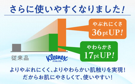クリネックス ティシュー 60箱(5箱×12パック) 【日本製紙クレシア株式会社】開成町 ティッシュ ペーパー まとめ買い ボックスティッシュ [BDAM027]