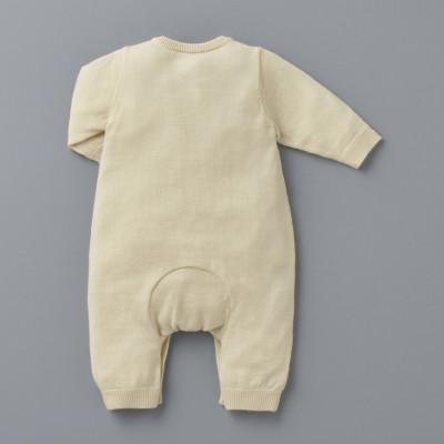 ふるさと納税 南アルプス市 ミキハウス【ゴールドレーベル】アラシャンカシミヤ カバーオール　アイボリー　80cm |  | 01