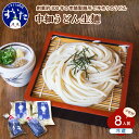 【ふるさと納税】中細 うどん 生麺 つゆ 付 8人前 手作り 送料無料 お取り寄せ グルメ 大阪府 吹田市