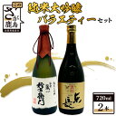 【ふるさと納税】【The SAGA認定酒】720ml 純米大吟醸 バラエティセット【東長・権右衛門】合計2本【佐賀県共通返礼品】お酒 日本酒 純米大吟醸 佐賀県 大吟醸 甘口 バラエティ セット 飲み比べ 5合瓶 D-195