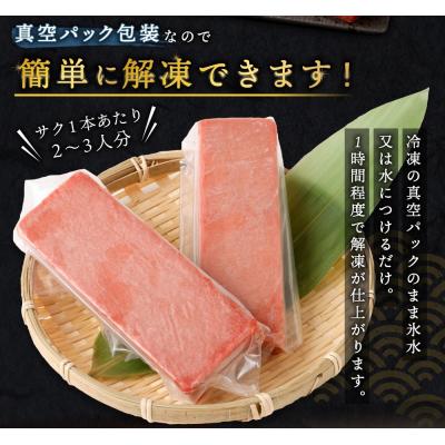 ふるさと納税 室戸市 天然本まぐろ 赤身サク 合計約1kg |  | 01