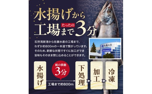 【通常発送】佐藤水産 いくら増量鮭ルイベ漬 360g（180g×2）