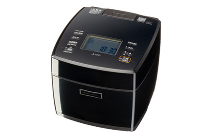 三菱IHジャー炊飯器　備長炭コート熾火　炭炊釜＜カラー：藍墨＞　【11218-0612】