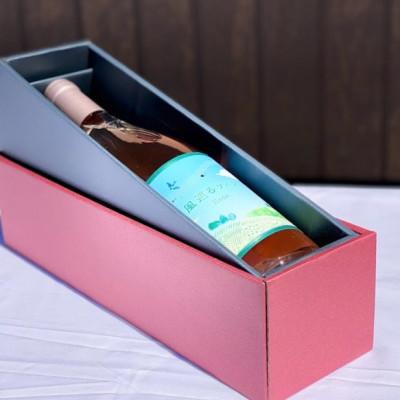 ふるさと納税 原村 【化粧箱入り】八ヶ岳はらむらワイナリー 風巡るワイン Rose 1本 |  | 02