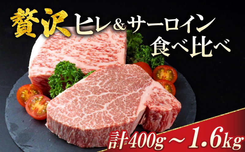 
                  【新潟の宝】 ヒレ サーロイン ステーキ 計400g 800g 1.6kg ヒレ肉 フィレ サーロイン 牛肉 和牛 新発田牛 赤身 焼肉 ふるさと納税 和牛 BBQ キャンプ 特選 贅沢 厳選和牛 ブランド牛 ギフト 贈答 新潟 新潟県 新潟産 新発田 新発田市 新発田産 新潟 えのもとミート enomoto032P
                
