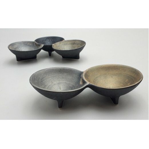 有田焼 便利な小付 二種盛 三種盛 4枚セット【鷹巣瑞光堂】食器 器 うつわ 皿 小鉢 小付 薬味皿 醤油皿 A20-557
_イメージ3