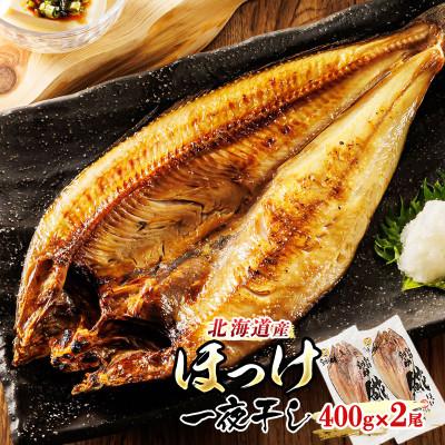 ふるさと納税 釧路町 【北海道産】ほっけ一夜干し 400g×2枚
