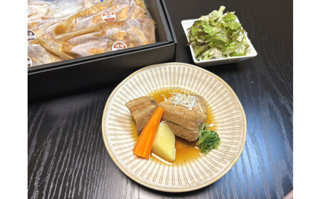 全12回コース【定期便】豚の角煮亭 ぶた路 角煮6個セット