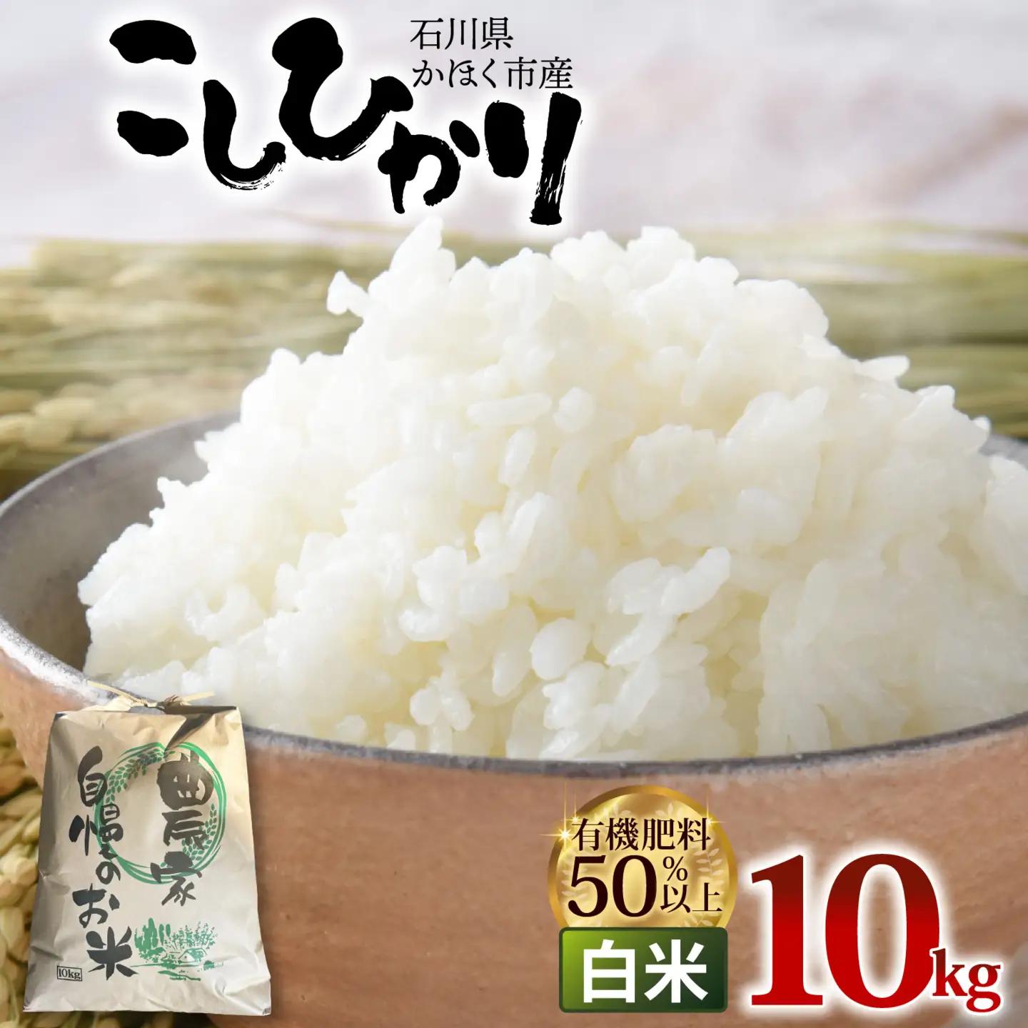 【令和8年産 新米】こしひかり  白米 10kg | コシヒカリ 