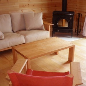 No.591 【家具蔵】リビングテーブル モデルノ 1350 チェリー材