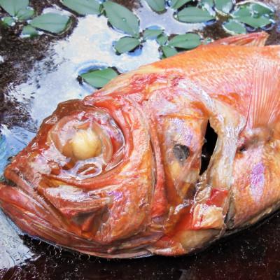 ふるさと納税 伊東市 金目鯛姿煮(L)・長崎あじ天日干しひもの詰め合わせ |  | 01