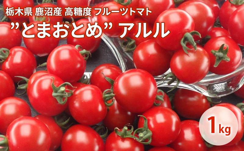 
            栃木県 鹿沼産 高糖度 フルーツトマト ”とまおとめ” アルル 1kg 野菜 トマト 濃厚 カキヌマファーム とまおとめ フルティカ 濃厚 甘み 旨み 入手困難 贈り物 栃木県 鹿沼市 [№5840-2789]　※2024年12月下旬～2025年6月上旬頃に順次発送予定
          