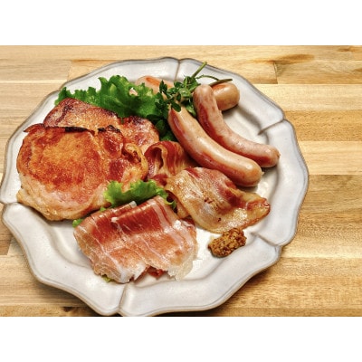 【のし付き】【小江戸黒豚】ハム・ソーセージ詰め合わせAセット【配送不可地域：離島】【1243862】