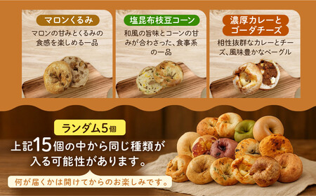 【CHABON】北海道産小麦100%のベーグル バラエティセット20個(固定15種＋ランダム5種)｜京都 人気ベーカリー ベーグル食べ比べ おすすめ