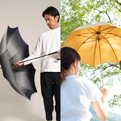 ふるさと納税 都留市 【ふるさと納税限定】槙田商店 高級傘ペアセットB|老舗の職人が作るおしゃれな日本製の晴雨兼用傘2本組 |  | 03